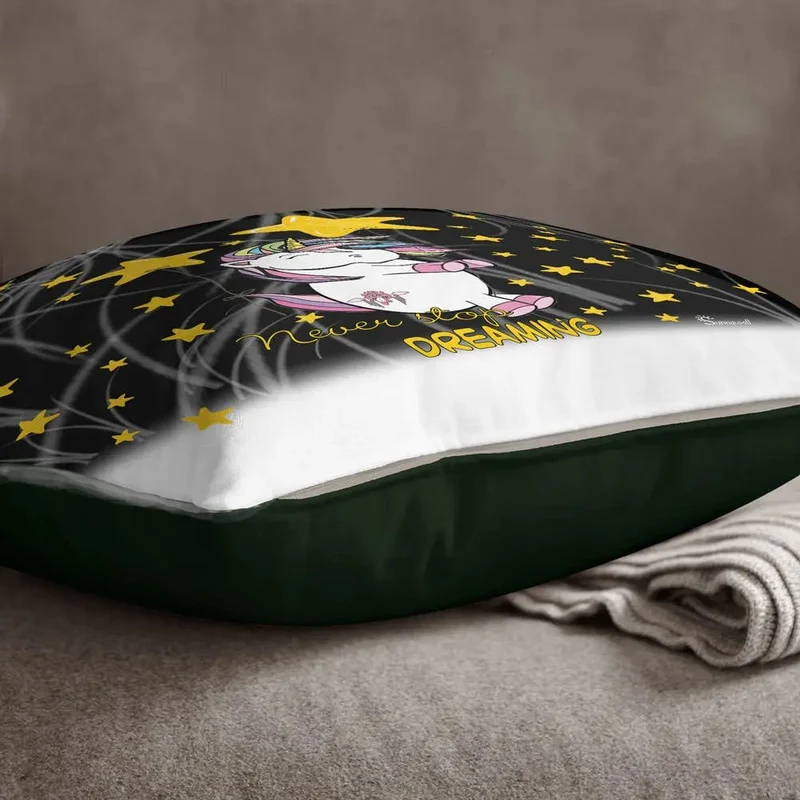 Never stop dreaming stars Einhorn unicorn Kissen pillow Sunnywall®