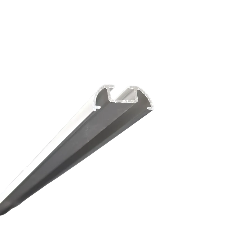 Vorhangschiene Deckenprofil 1-läufig, Aluminium nach Mass
