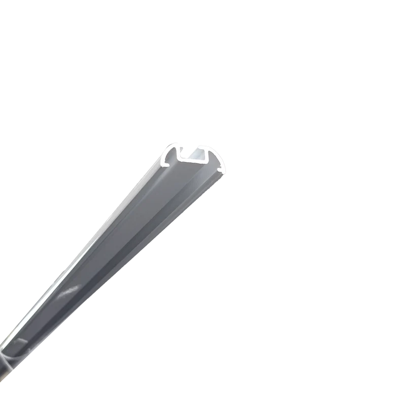Vorhangschiene Deckenprofil 1-läufig, Aluminium nach Mass