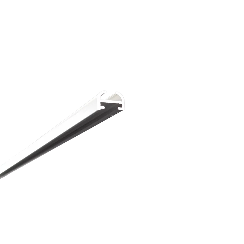 Vorhangschiene Slim Line 1-läufig, Aluminium nach Mass