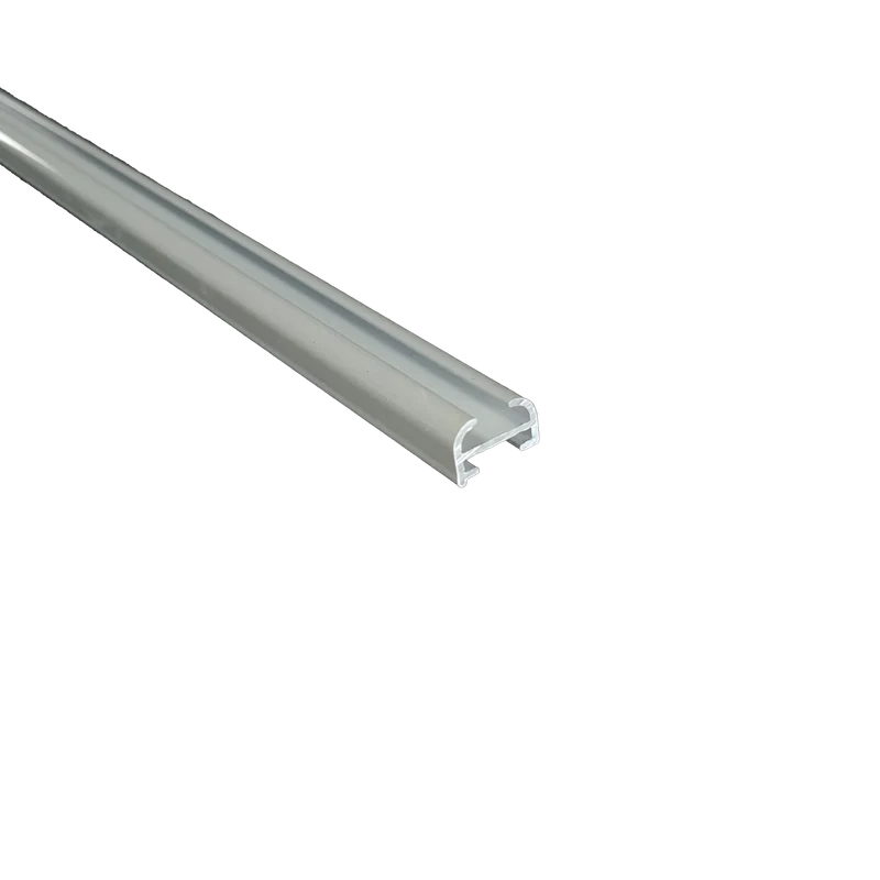 Vorhangschiene Slim Line 1-läufig, Aluminium nach Mass