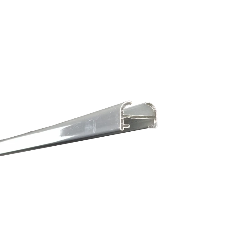 Vorhangschiene Slim Line 1-läufig, Aluminium nach Mass