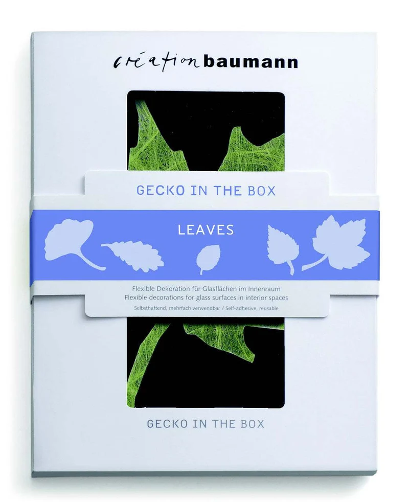 4 Saison Set - Fensterdekoration - Gecko in the Box