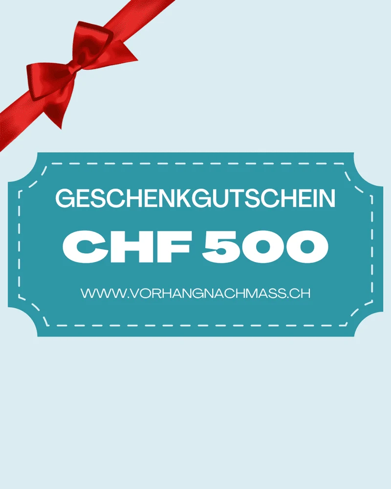 Geschenkgutschein CHF 500