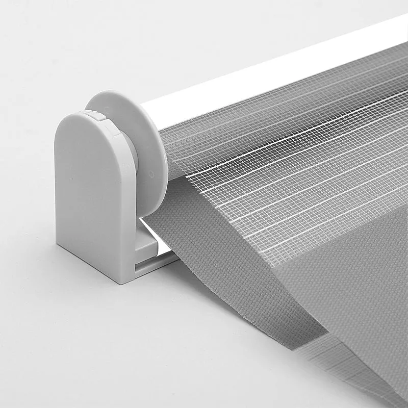 Sekey Doppelrollo Klemmfix ohne Bohren – Zweifarbiges Zebra-Rollo, Extra breite Stoffbahnen, Flexibler Sicht- & Sonnenschutz für Wohnzimmer, Schlafzimmer & Büro