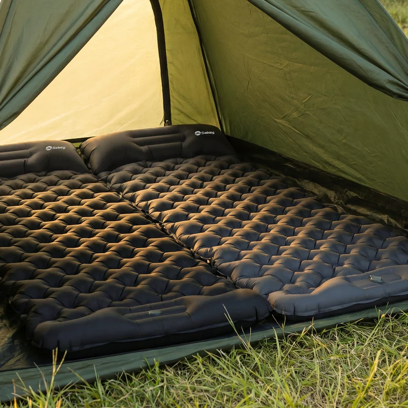 Sekey Selbstaufblasbare Isomatte 200×70×10 cm – Ultraleicht, Komfortabel & Wasserdicht für Camping, Trekking & Outdoor