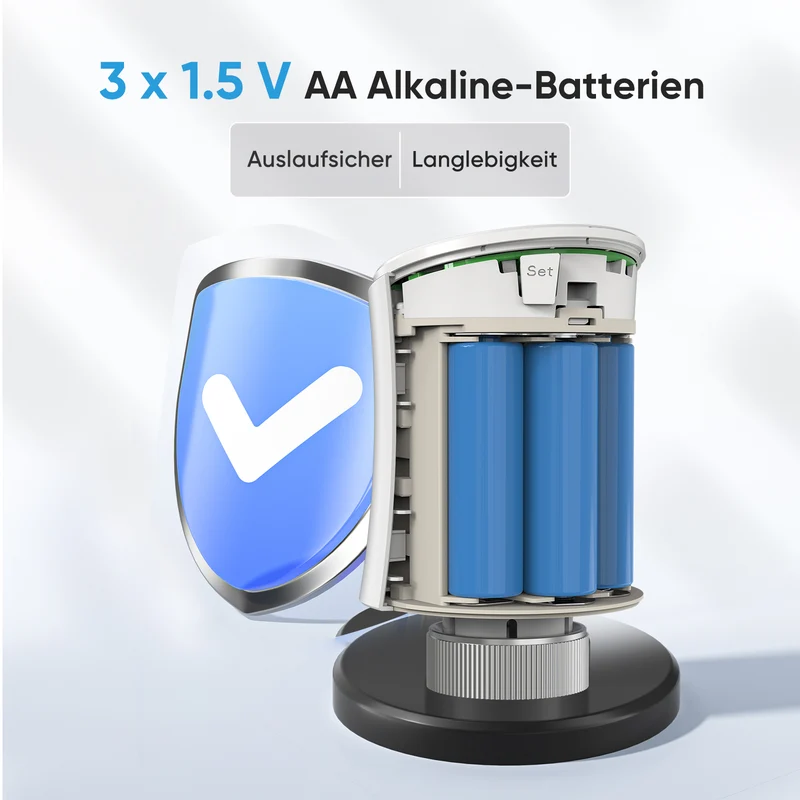 Salcar Smartes Heizkörperthermostat WLAN – WiFi Heizungsthermostat mit Tuya App, kompatibel mit Amazon Alexa & Google Home, programmierbar, ohne Gateway, Smart Heizkörperthermostat
