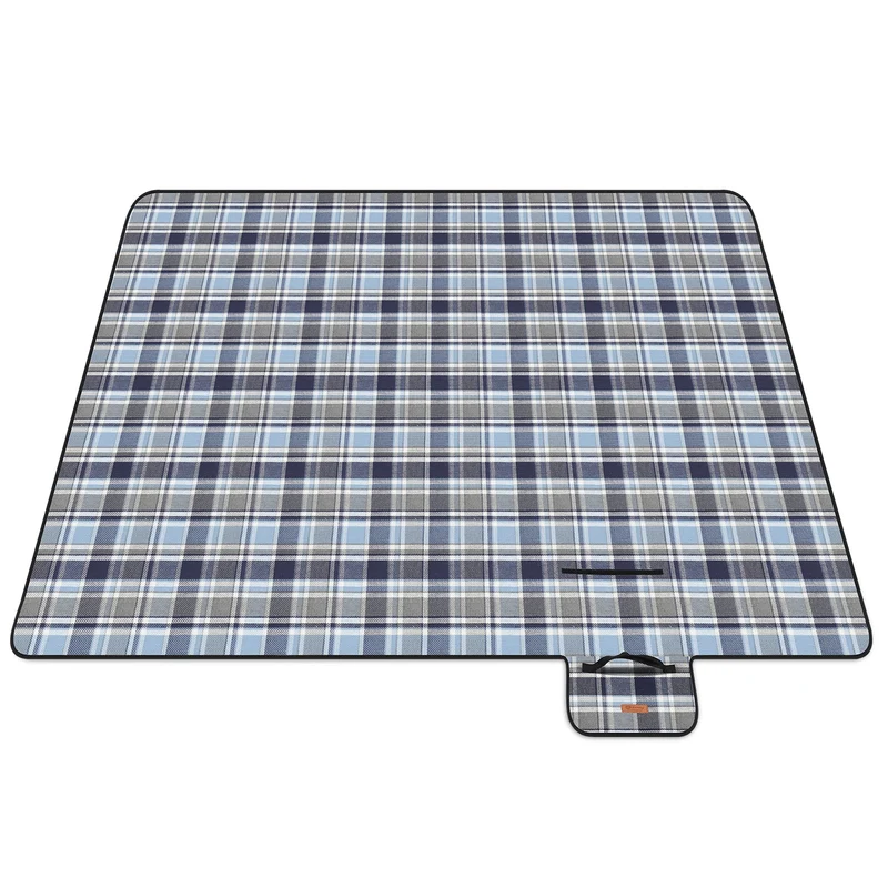 Sekey XXL Picknickdecke 200x200 cm – Waschbare & Schmutzabweisende Camping- und Stranddecke, Faltbar & Bequem für Outdoor, Park & Wiese