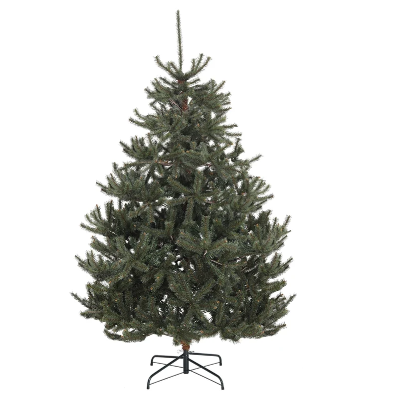 Salcar Künstlicher Nordmanntannen Weihnachtsbaum – Ultra-realistisch, 180 cm / 210 cm, 1118 / 1512 Spitzen, Dicht & Langlebig für Innen- und Außenbereich