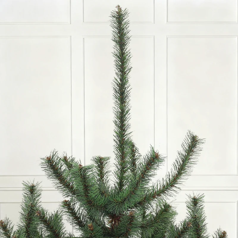Salcar Künstlicher Weihnachtsbaum Nordmanntanne – Ultra-realistisch, 180 cm / 210 cm mit 1118 / 1512 Spitzen, Dicht & Robus, Für Innen- & Außenbereich