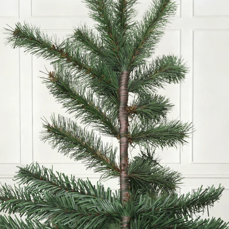 Salcar Künstlicher Weihnachtsbaum Nordmanntanne – Ultra-realistisch, 180 cm / 210 cm mit 1118 / 1512 Spitzen, Dicht & Robus, Für Innen- & Außenbereich