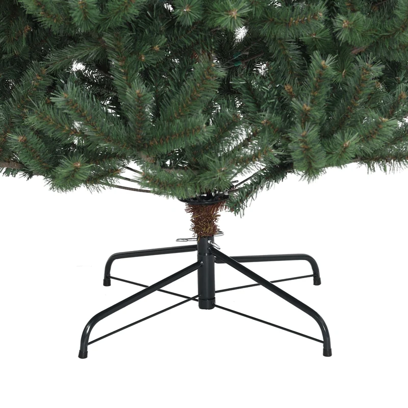 Salcar Künstlicher Weihnachtsbaum Nordmanntanne – Ultra-realistisch, 180 cm / 210 cm mit 1118 / 1512 Spitzen, Dicht & Robus, Für Innen- & Außenbereich