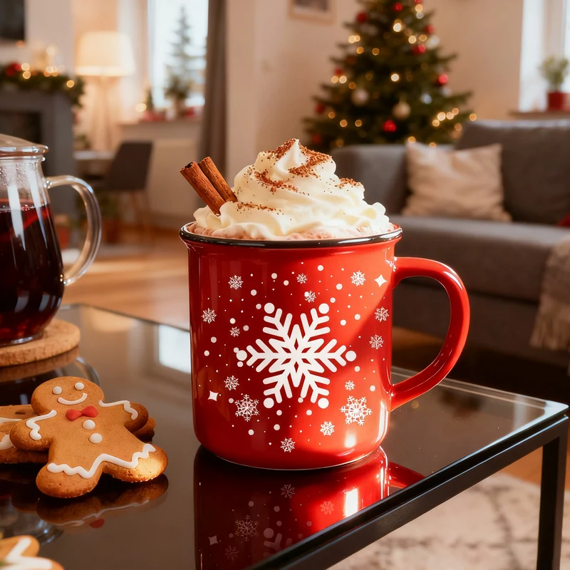 Salcar Fensterbild Weihnachten – Selbstklebende Fensteraufkleber für Winterdeko, Beidseitig sichtbar, Wiederverwendbar – Tannenbäume, Schneeflocken & Rentiere