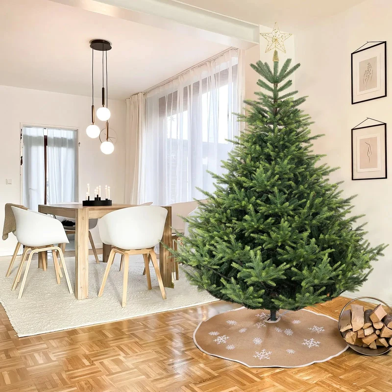 Salcar 180/210cm Künstlicher Weihnachtsbaum, 2525/3557 Zweige, 74 % PE