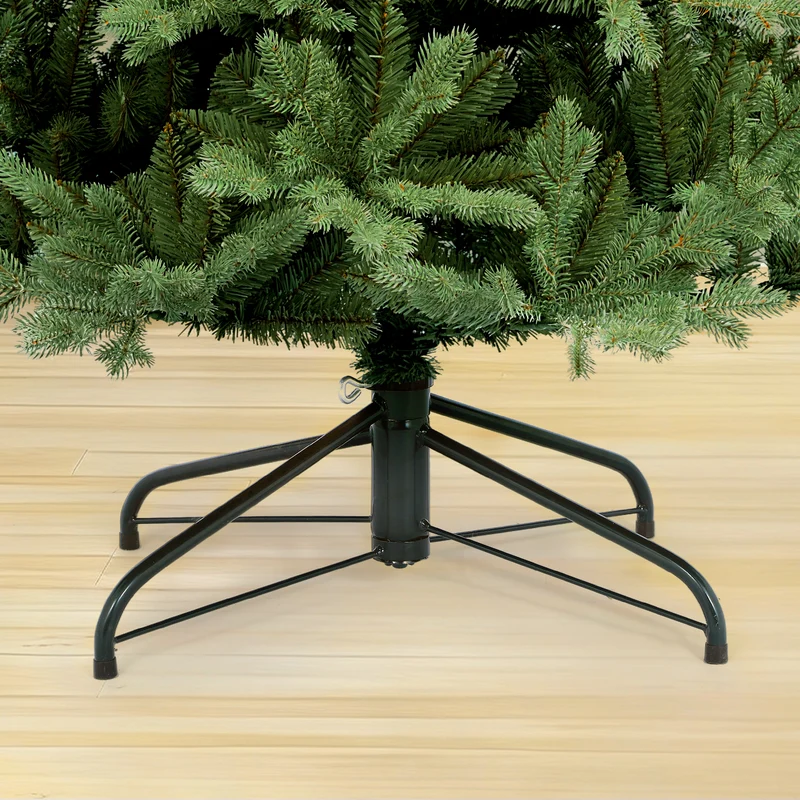 Salcar Künstlicher Weihnachtsbaum Fichte – Dunkelgrün, naturgetreu & extra dicht, PE & PVC, 150 / 180 / 210 cm