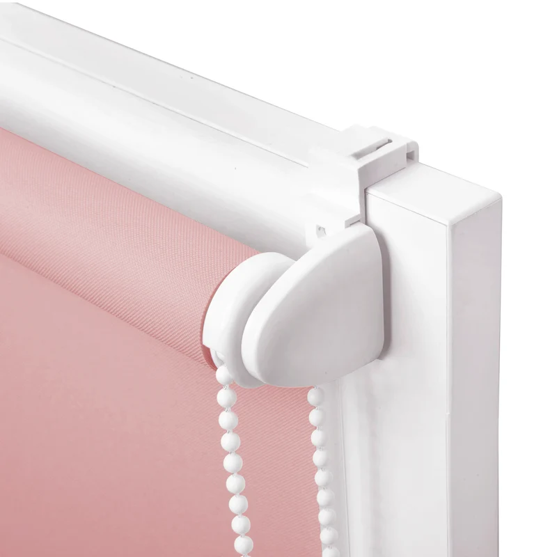 nach Maß Klemmfix Rollo Sichtschutz DREAM Rosa mit Pendelsicherung