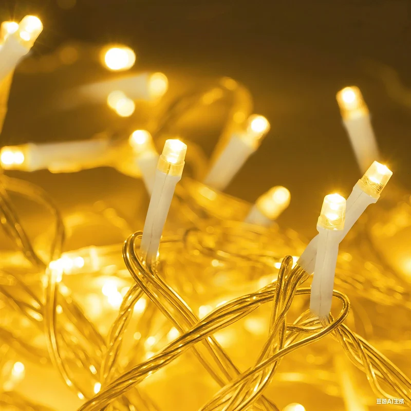 Salcar LED Lichterkette mit 5m/10m/15m/20m Länge – 50–300 LEDs, Fernbedienung, 8 Modi, Timer & IP44 Wasserdicht, für Weihnachtsdeko, Party, Hochzeit, Garten – Warmweiß