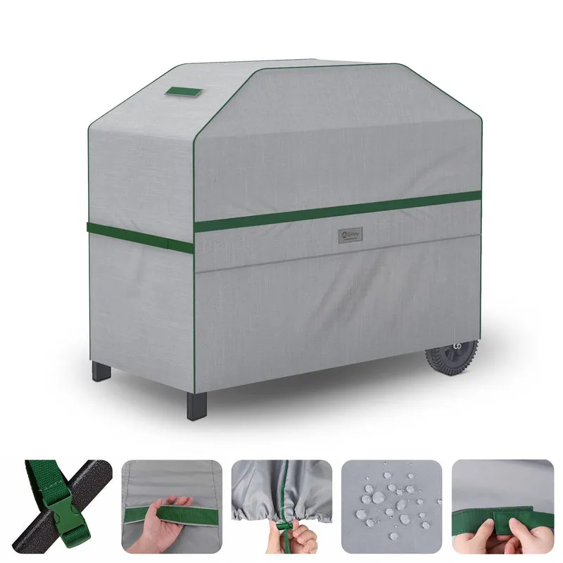 Sekey Grill-Schutzhülle 162×62×112 cm – Wetterfeste Grillabdeckung für Holzkohlegrill & Grillwagen, Wasserabweisend, UV-beständig, Windfest