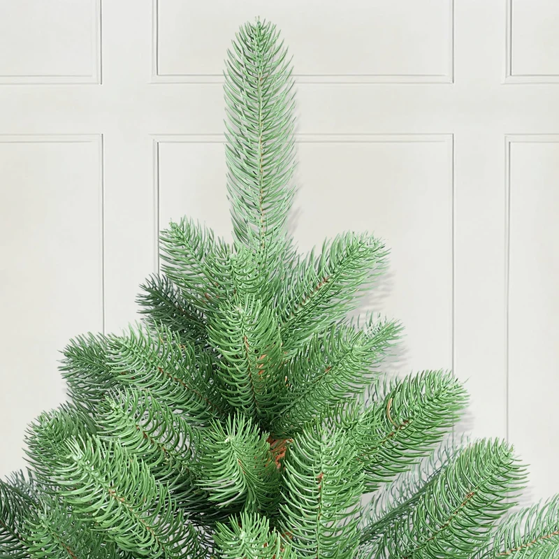 Salcar Künstlicher Weihnachtsbaum aus 100 % PE – Realistische Tannenzweige, dichter Look & stabiler Metallständer – 150 / 180 / 210 cm