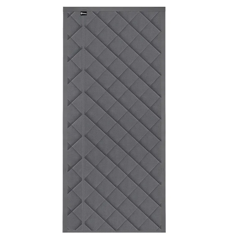 Sekey Thermo Türvorhang mit Magnetverschluss, Wärmeschutz & Energiesparvorhang aus Baumwoll-Polyester, Zugluftstopper für Balkon-, Terrassen- & Wohnungstüren