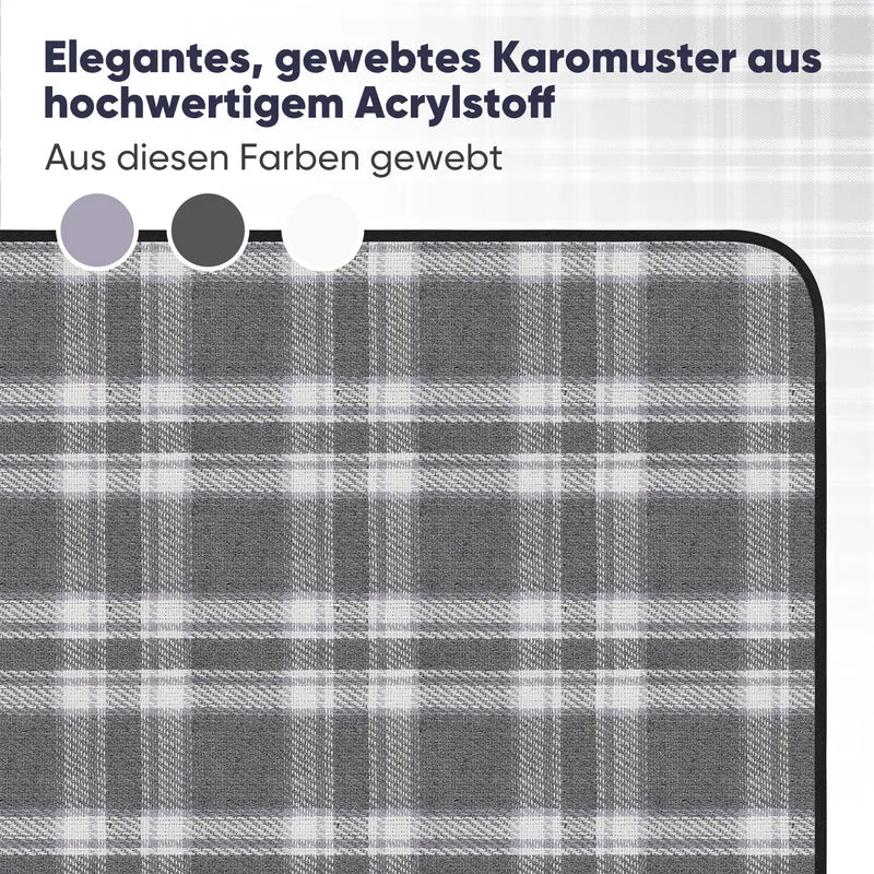 Sekey XXL Picknickdecke 200x200 cm – Waschbare & Schmutzabweisende Camping- und Stranddecke, Faltbar & Gepolstert für Outdoor, Park & Garten