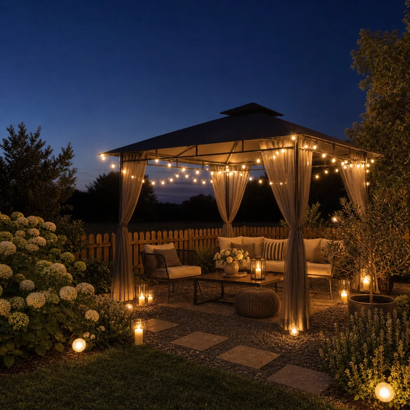 Sekey Pavillon 3x3m Wasserdicht Stabil Winterfest mit 4 Moskitonetzen – Gartenpavillon mit UV-Schutz 50+, Metallrahmen, Partyzelt für Garten, Terrasse, Hof, Events & Camping