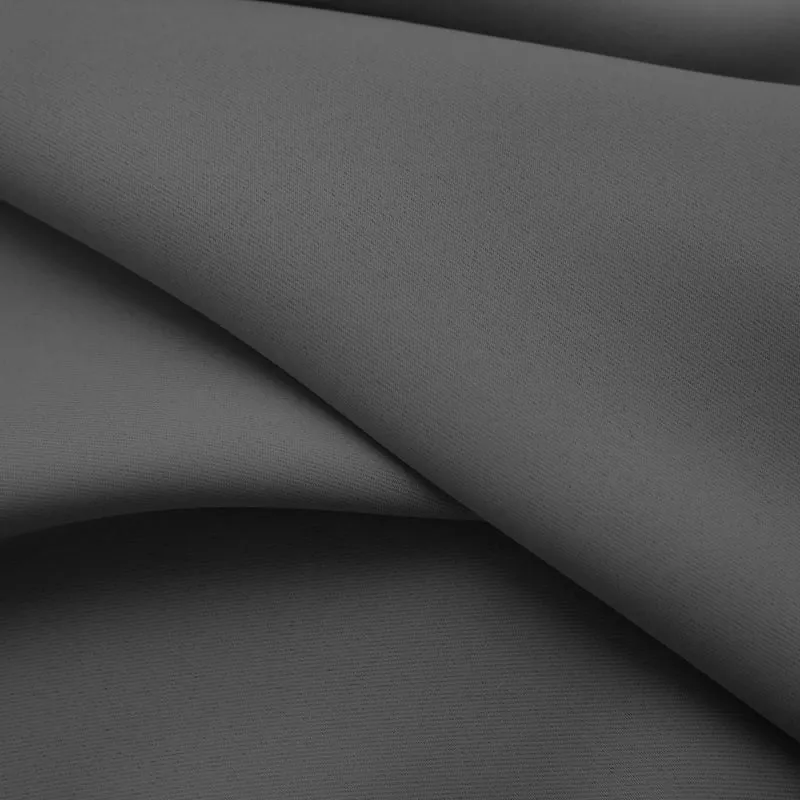 Blackout Thermovorhang "Sopran" Verdunkelungsvorhang grau BxH 140x175/245cm