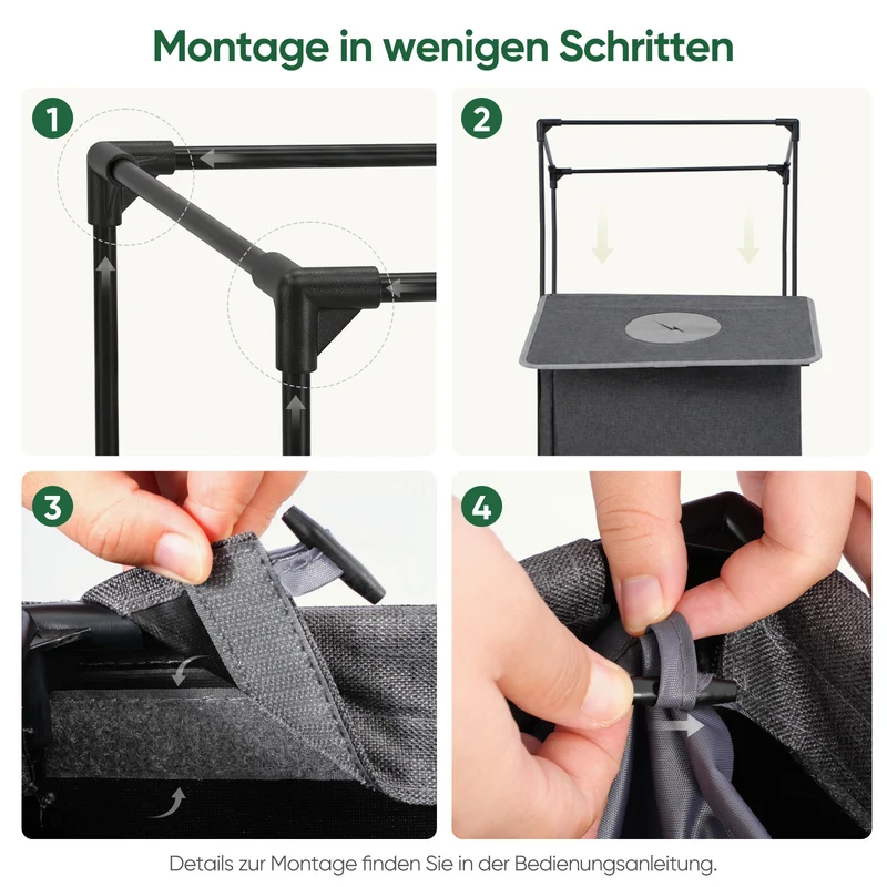 Sekey Pfandflaschen Sammelbehälter 100L mit Deckel, Flaschenkorb für Leergut & Dosen, Herausnehmbarer Innenbeutel mit Schultergurt, Flaschensammler für Küche, Keller & Recycling