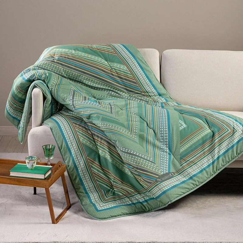 Plaid Scaldotto River in Cotone Pettinato 250 gr/mq