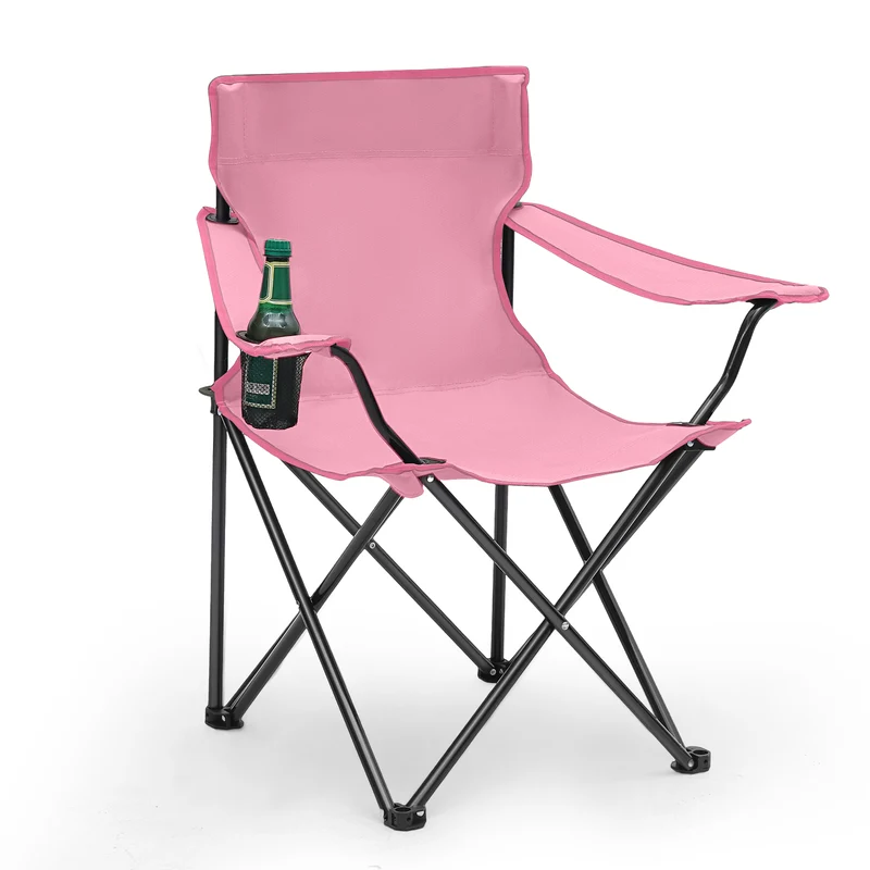 Sunula faltbarer Campingstuhl, ultraleicht, 1,65 kg, mit Getränkehalter, Tragetasche, kompakt klappbar, ideal für Camping, Garten und Ausflüge