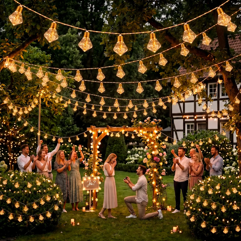Salcar LED Solar Hanfseil Lichterkette Outdoor Vintage, 8 m (5 m Lichterkette + 3 m Zuleitung), 10 Diamant-Glühbirnen mit 149 LEDs, Warmweiß, Solar & USB aufladbar, Fernbedienung, 8 Lichtmodi, Wetterfest für Garten, Balkon & Terrasse