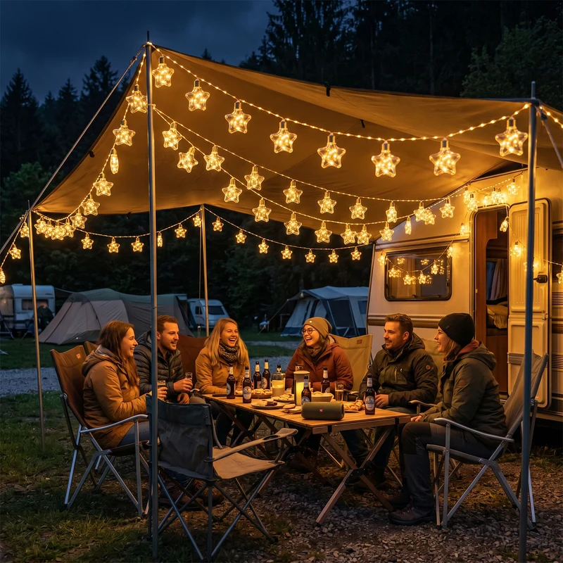 Salcar LED Solar Hanfseil Lichterkette Außen Vintage, 8 m (5 m + 3 m), 10 Glühbirnen mit 149 LEDs, Warmweiß, Solar & USB aufladbar, Fernbedienung, 8 Lichtmodi, Wetterfest für Garten, Balkon & Terrasse