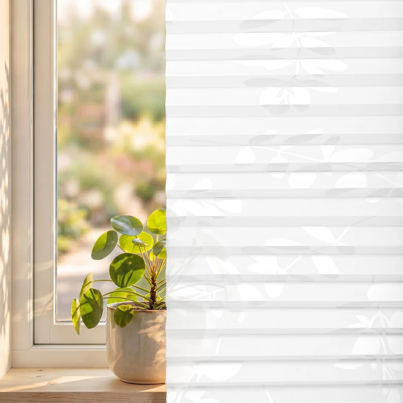 Sekey Klebefix Plissee 2er-Set ohne Bohren – Dachfenster Plissee zum Kleben, höhenverstellbar & kürzbar, Sonnenschutz & UV-Schutz, für schräge Fenster geeignet