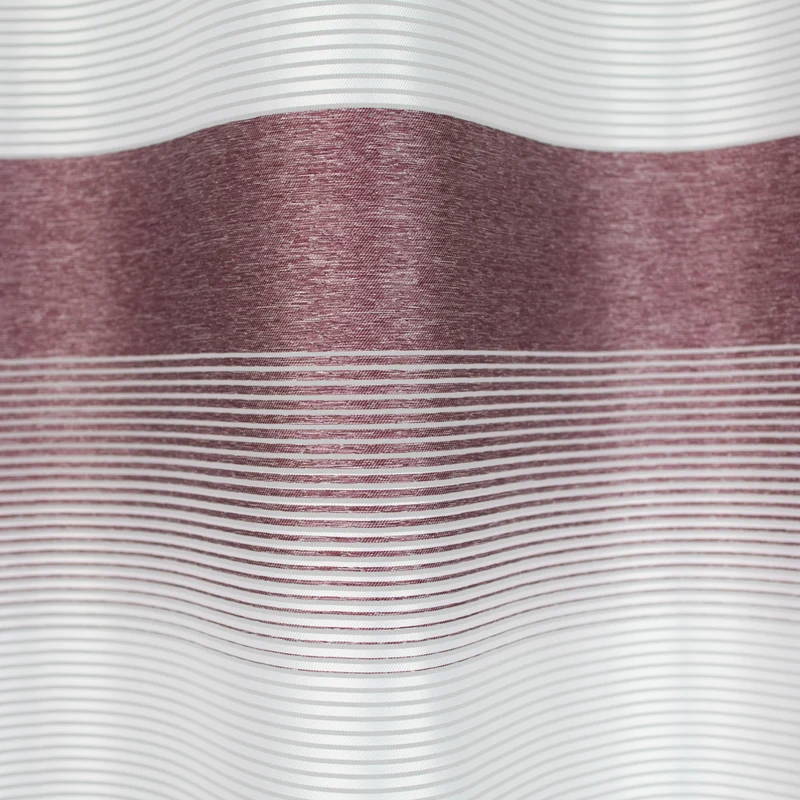 Ösenschal Deko Querstreifen rot bordeaux 140x245cm 2421