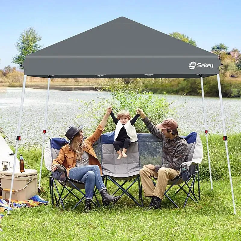 Sekey 300 x 300 cm Faltpavillon Mit Belüftetes Dach