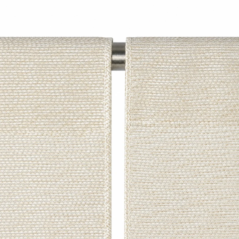 Design Mini Flächenvorhang Set beige weiß 2291-13