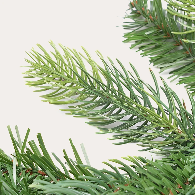 Salcar Künstliche Weihnachtsgirlande aus PE & PVC, 1.8m/3m/5m – Realistische, Biegsame & Wiederverwendbare Tannengirlande für Tür, Fenster, Balkon & Treppengeländer