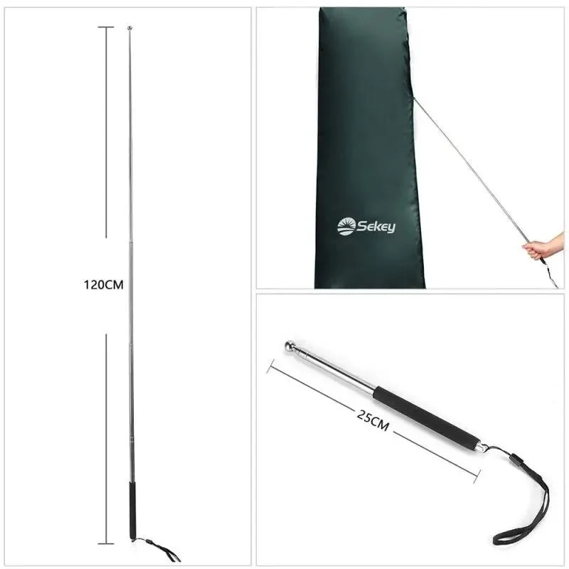 Sekey 265 x 48/70 cm Schutzhülle für 300 cm Ampelschirm, aus Polyester-Gewebe