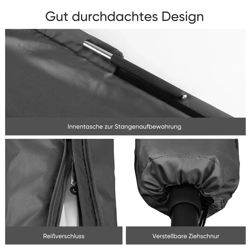 Sekey 175 x 30,5/36,5 cm Schutzhülle für 300 cm Sonnenschirm, aus Polyester-Gewebe