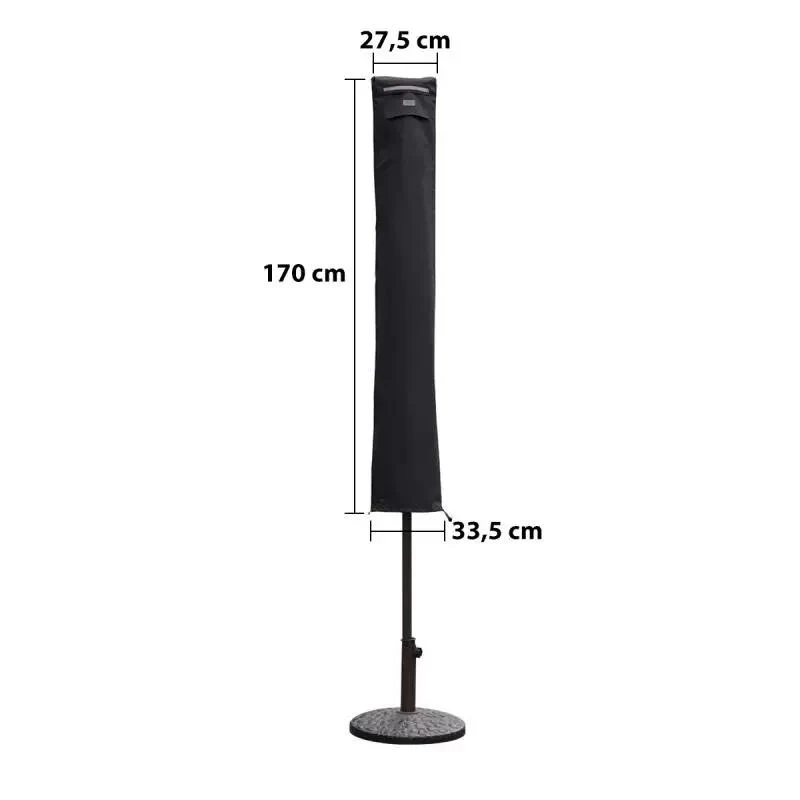 Sekey 170 x 27,5/33,5 cm Schutzhülle für 300 cm Sonnenschirm, aus Oxford-Gewebe