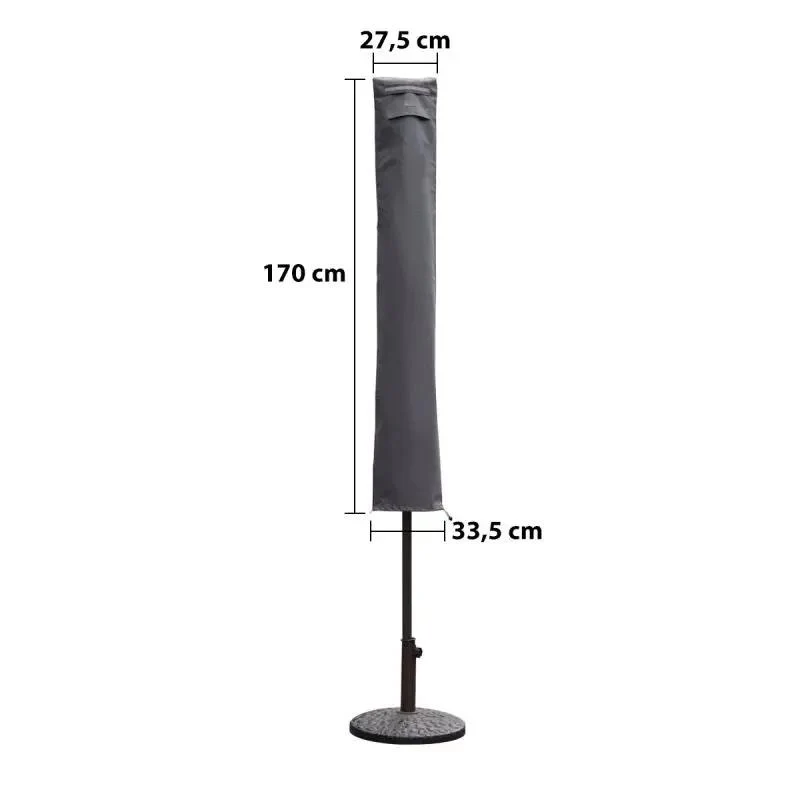 Sekey 170 x 27,5/33,5 cm Schutzhülle für 300 cm Sonnenschirm, aus Oxford-Gewebe