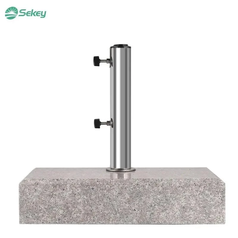 Sekey 25 kg Granit Sonnenschirmständer für Halbrund Sonnenschirm