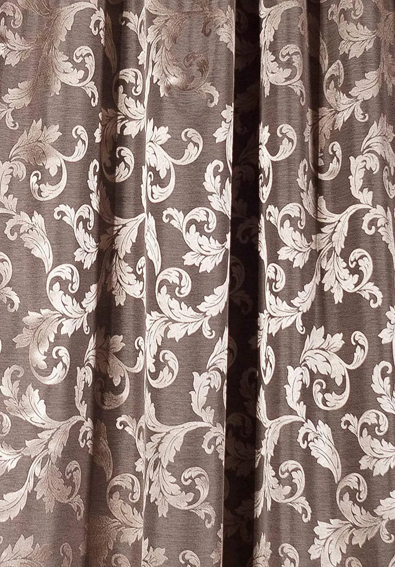 Schlaufenschal Lyon braun BxH 140x245cm