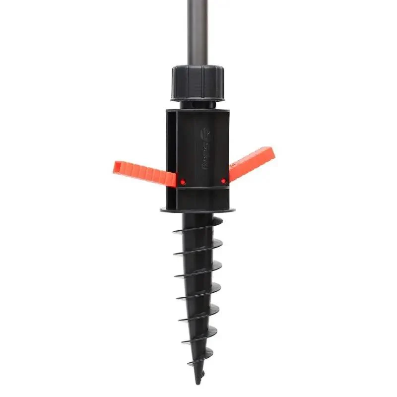 Sekey 22 mm - 32 mm Bodenhülse für Sonnenschirm, mit klappbaren Griffen und Aufhängehaken