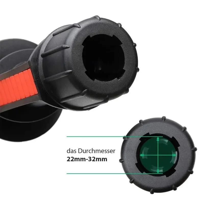 Sekey 22 mm - 32 mm Bodenhülse für Sonnenschirm, mit klappbaren Griffen und Aufhängehaken