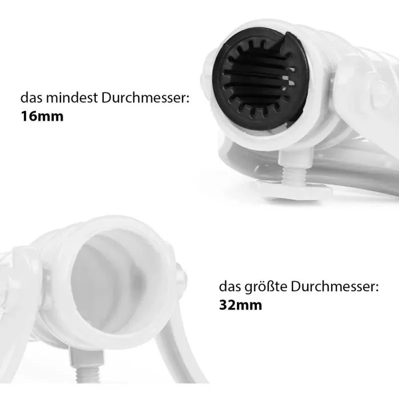 Sekey 16 mm - 32 mm Bodenhülse für Sonnenschirm