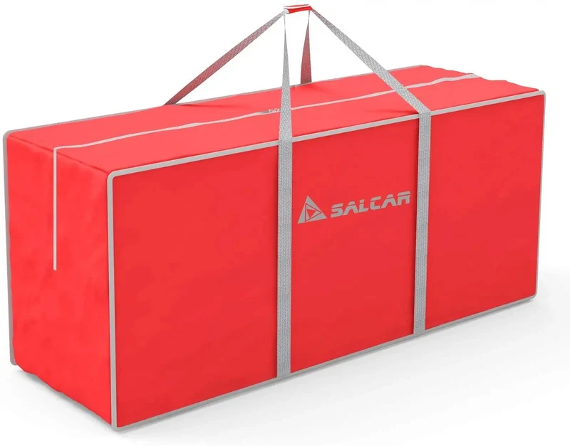 Salcar Große Weihnachtsbaum Aufbewahrungstasche, 130 * 40 * 50 cm Reisetasche Reißfeste Aufbewahrungstasche für Weihnachtsschmuck, Kleidung