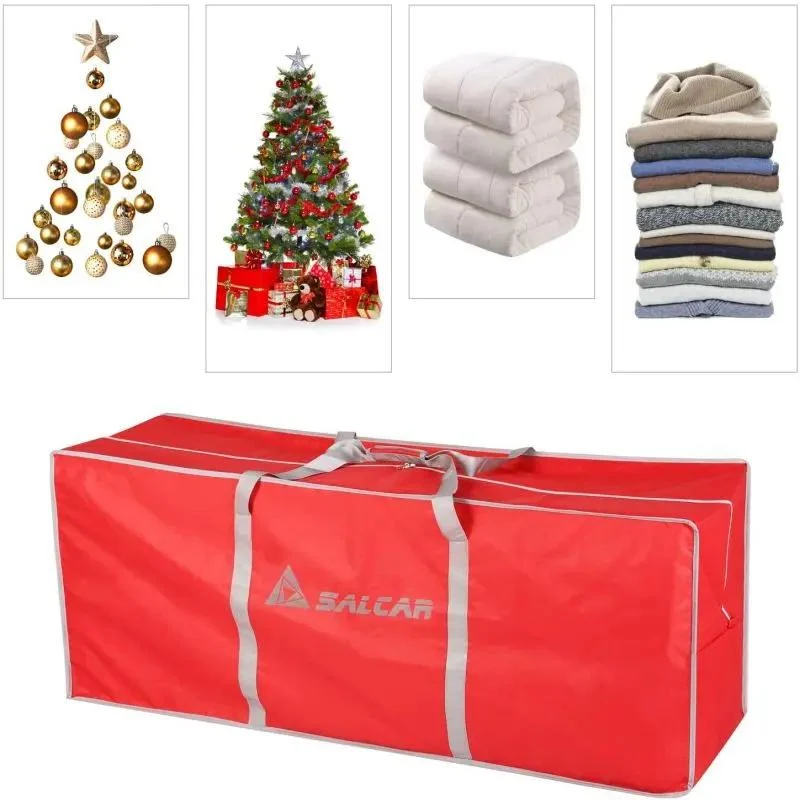 Salcar große Weihnachtsbaum Aufbewahrungstasche, 150 * 50 * 60 cm Übergroße Reisetasche, Aufbewahrungstasche