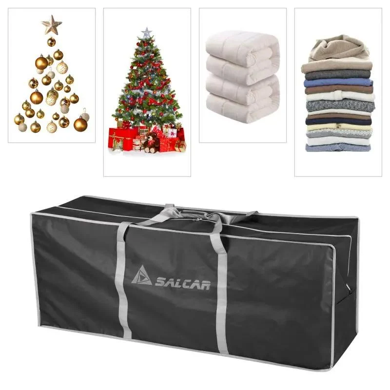 Salcar große Weihnachtsbaum Aufbewahrungstasche, 150 * 50 * 60 cm Übergroße Reisetasche, Aufbewahrungstasche
