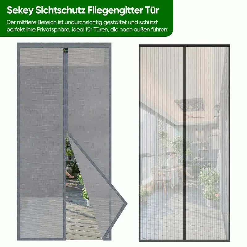 Sekey Sichtschutz Fliegengitter Tür aus Polyester